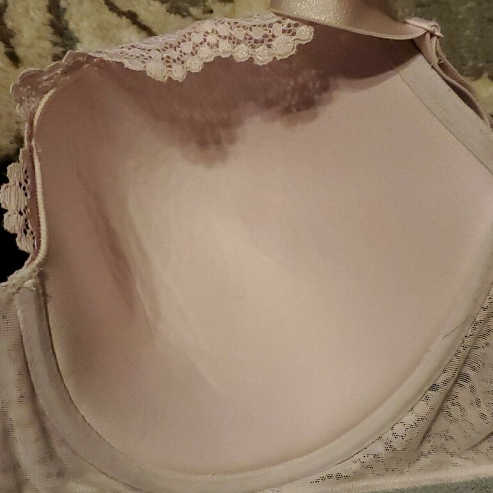 VICTORIA'S SECRET Gray Crochet Lace Logo Band GW2 - Picture 7 of 8